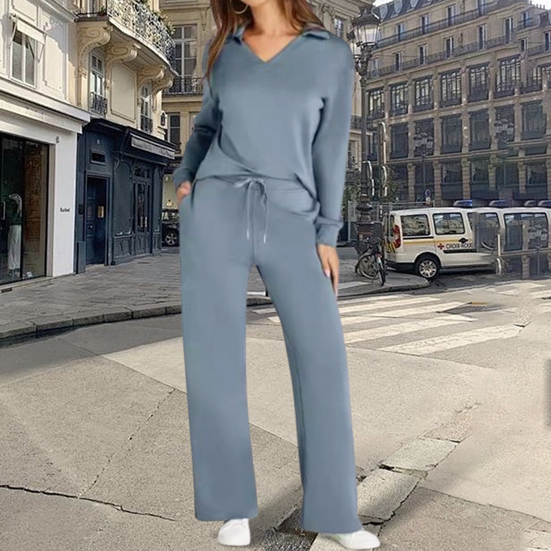🌸Seasonal dress 50% OFF🌸Women’s 2 Piece Lounge Set with Long Sleeves