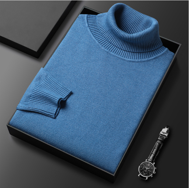Díol Te - 50% Lascaine ✨Geansaí Cashmere Préimhe Dath Soladach d'Fhir - ceannaigh 2 le seachadadh saor in aisce