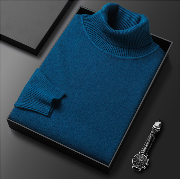 Díol Te - 50% Lascaine ✨Geansaí Cashmere Préimhe Dath Soladach d'Fhir - ceannaigh 2 le seachadadh saor in aisce