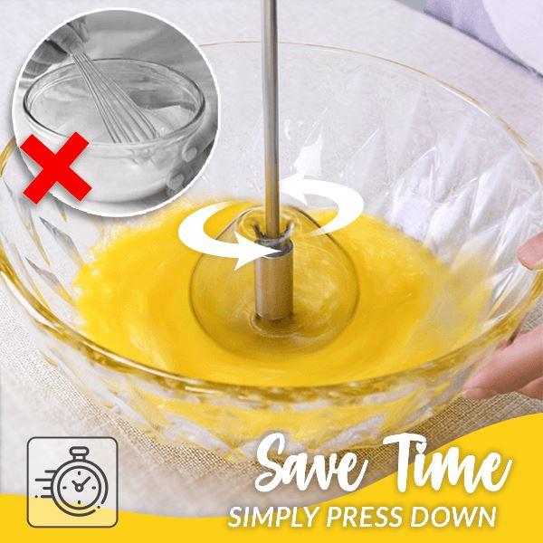 🔥BUY 2 GET 1 FREE💝Stainless Steel Semi-Automatic Whisk