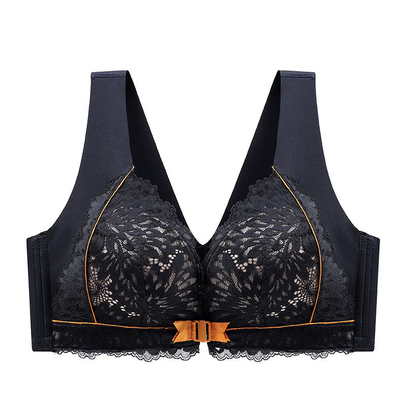 💖Limited Sale 50% OFF💖 Front-Clasp Lace Bra with Lift and Anti-Sagging Design