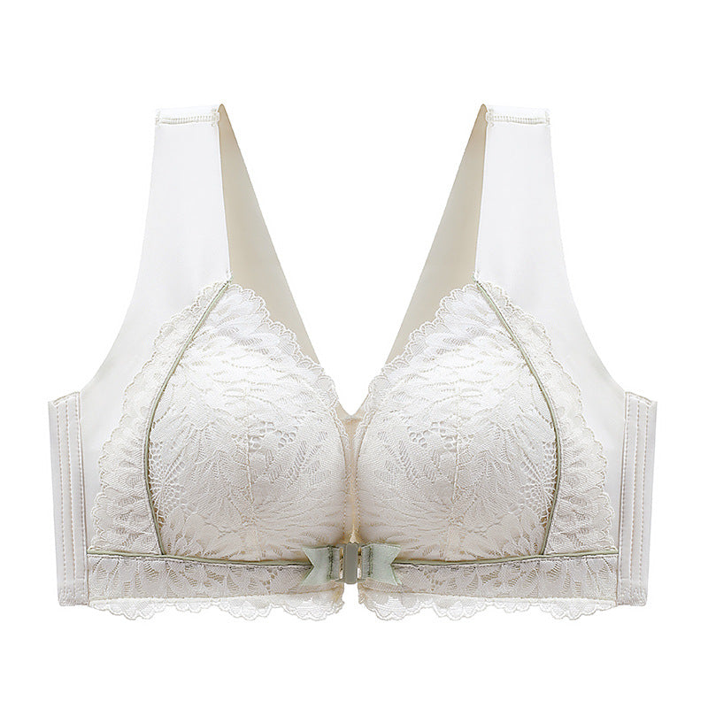 💖Limited Sale 50% OFF💖 Front-Clasp Lace Bra with Lift and Anti-Sagging Design