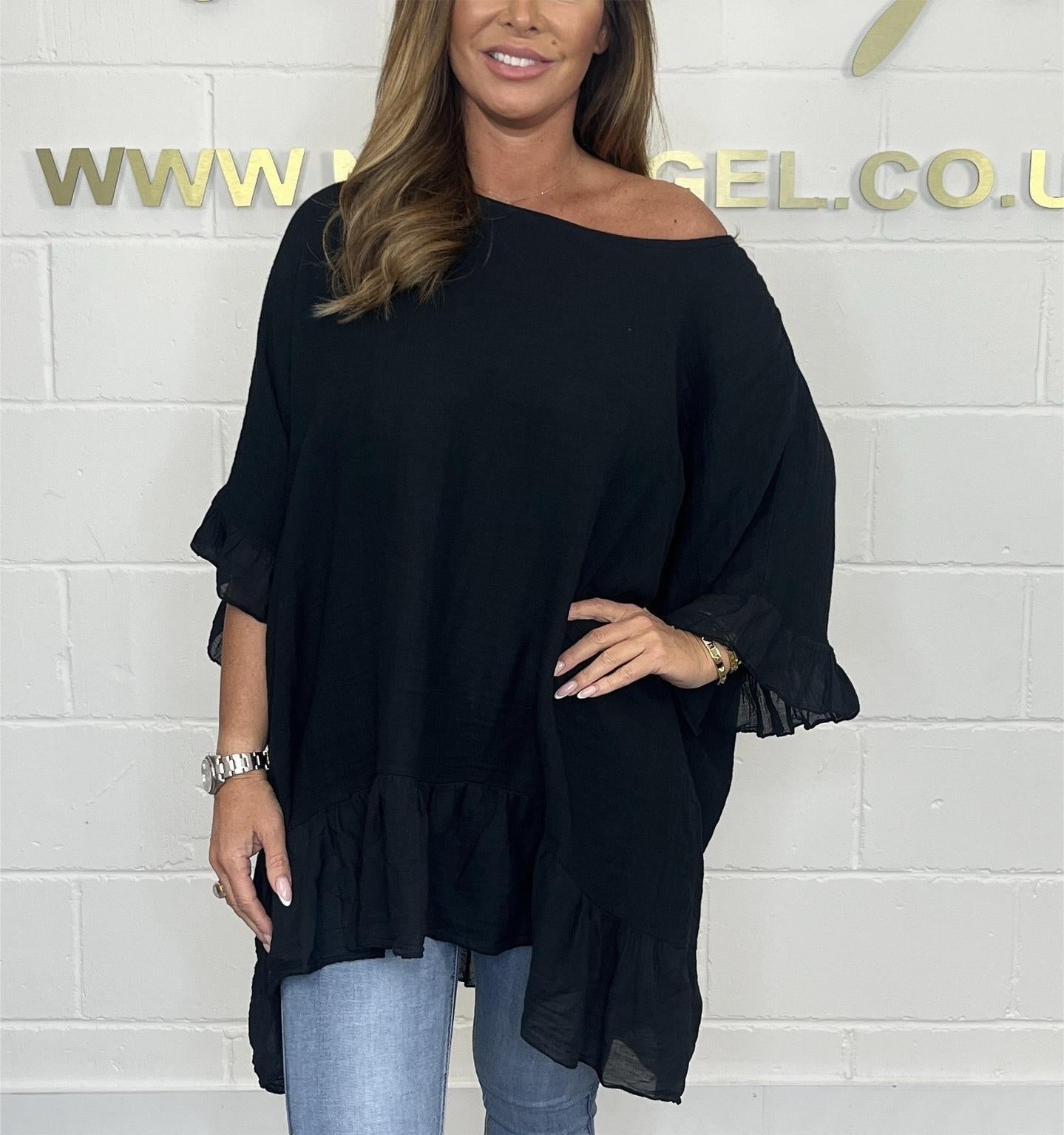 ✨Spring Style Alert🌸Loose Pleated Off Shoulder Blouses for Women