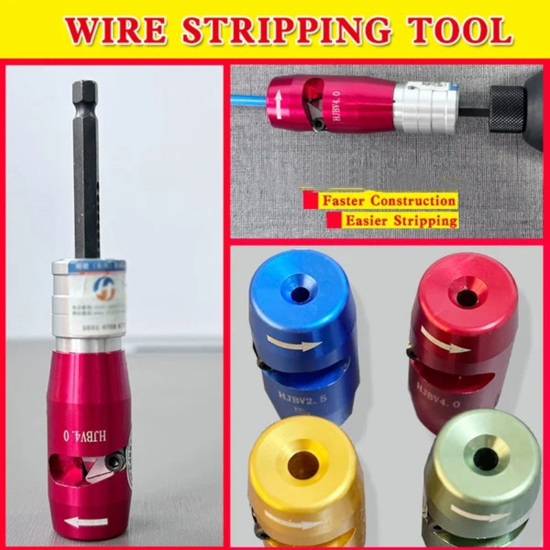 🔥LIMITED SALE 50% OFF🔥Efficient Wire Stripping & Twisting Tool Set