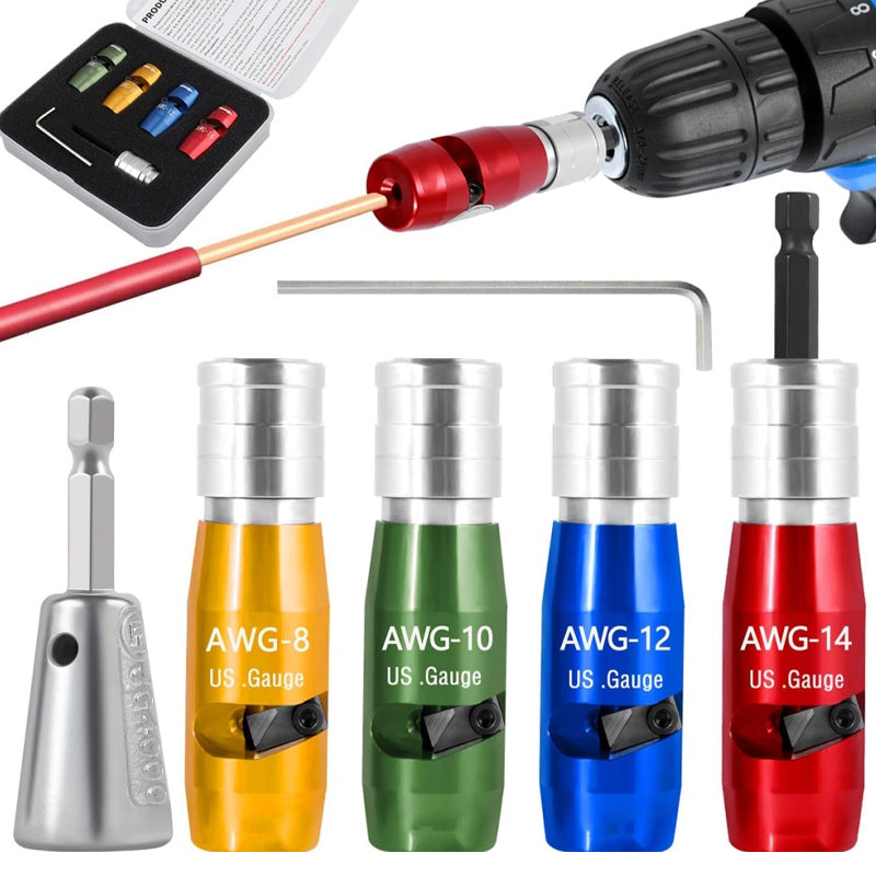 🔥LIMITED SALE 50% OFF🔥Efficient Wire Stripping & Twisting Tool Set