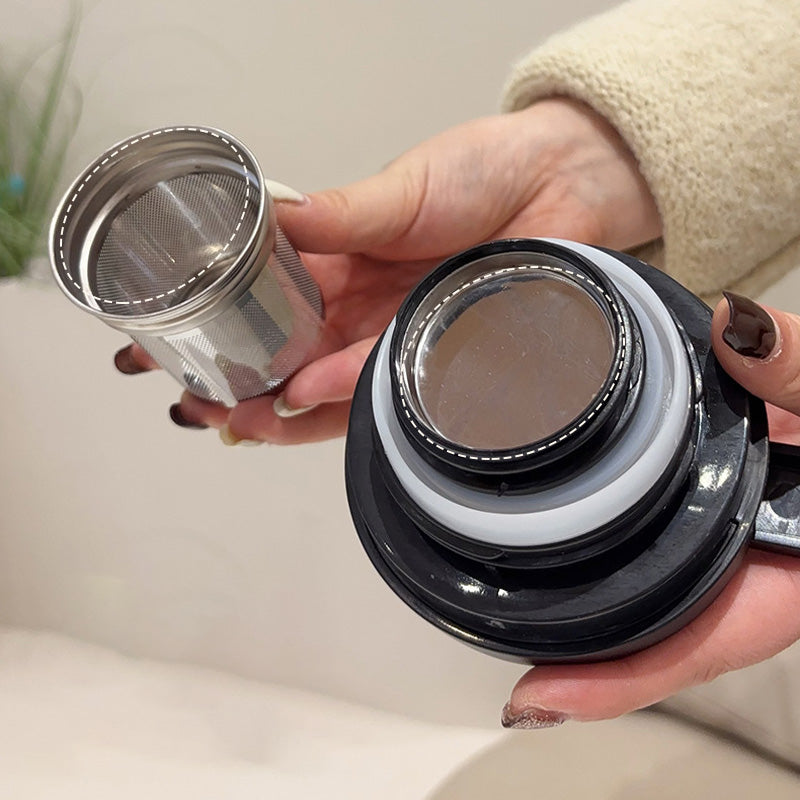 🔥Limited Sale 51% OFF🔥1000ml Vacuum Insulated Teapot with Strainer