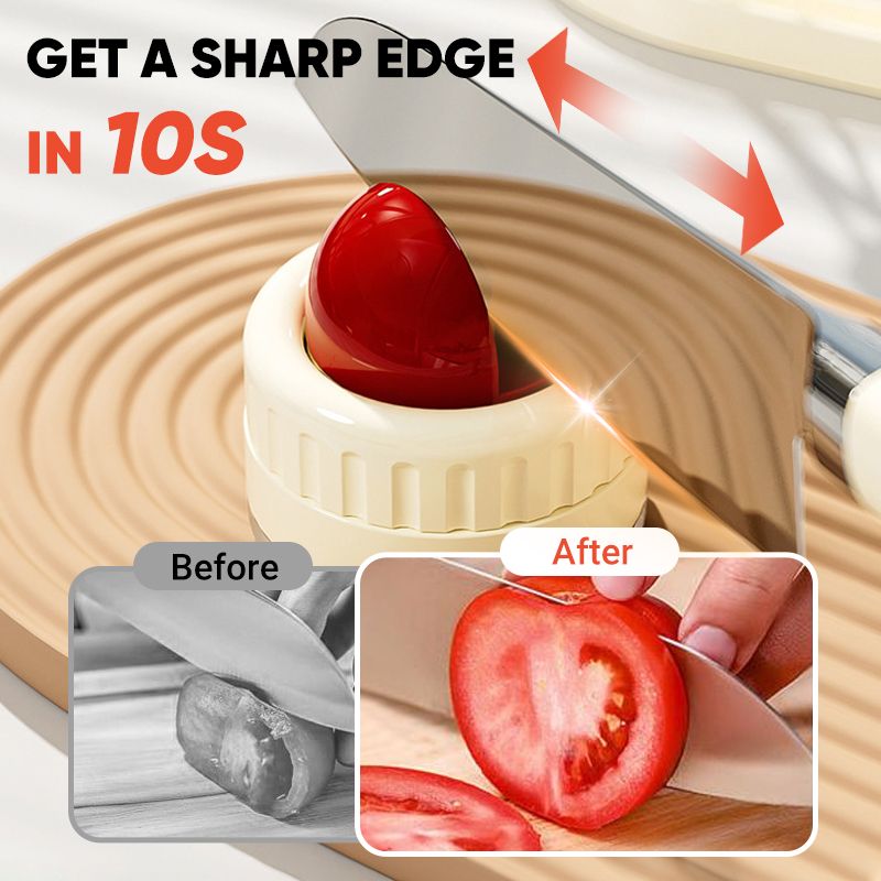⚡ Kitchen must-have ⚡60% OFF - Suction base sharpener