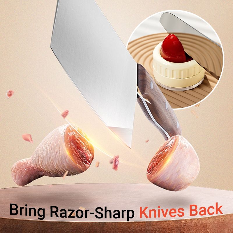 ⚡ Kitchen must-have ⚡60% OFF - Suction base sharpener