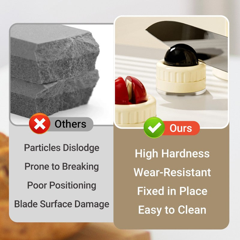 ⚡ Kitchen must-have ⚡60% OFF - Suction base sharpener