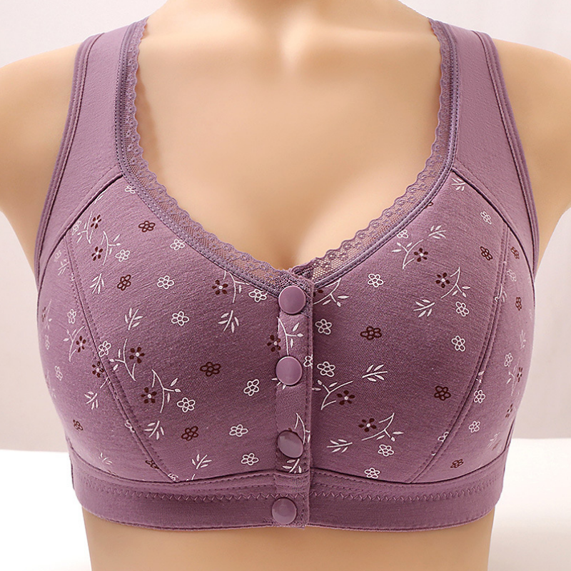 ✨Spring New Arrival✨Women's Sexy U-Shaped Wireless Front-Clasp Bra