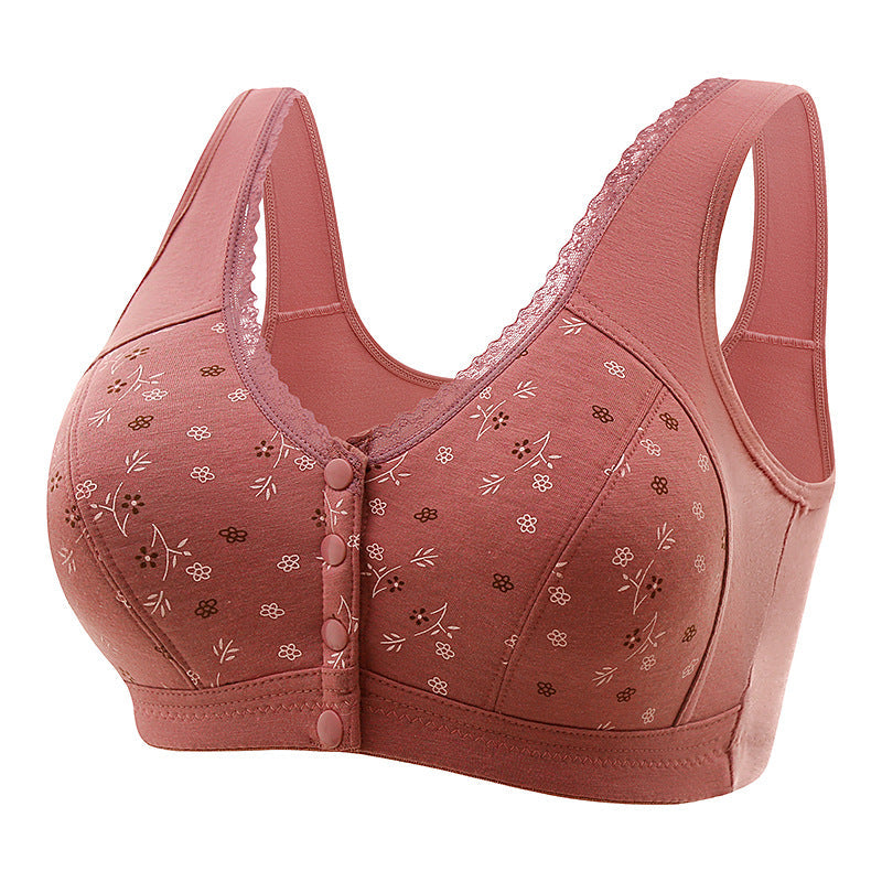✨Spring New Arrival✨Women's Sexy U-Shaped Wireless Front-Clasp Bra
