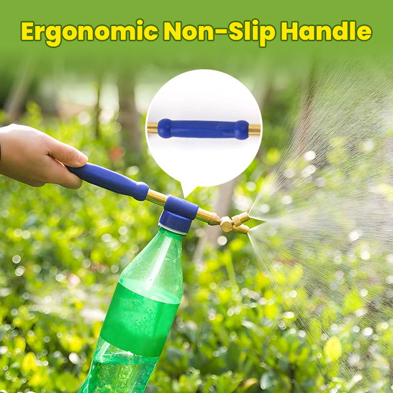 🔥Spring Arrival Hot Sale - 49% OFF🔥 Double-ended Copper Rod Reciprocating Air Pressure Manual Spray Gun for Watering Flowers