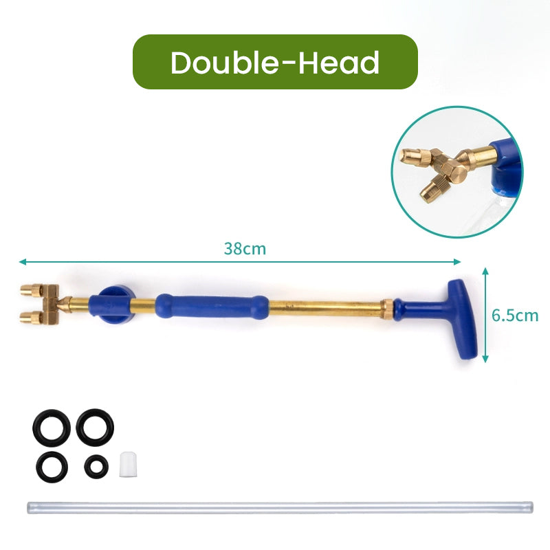 🔥Spring Arrival Hot Sale - 49% OFF🔥 Double-ended Copper Rod Reciprocating Air Pressure Manual Spray Gun for Watering Flowers