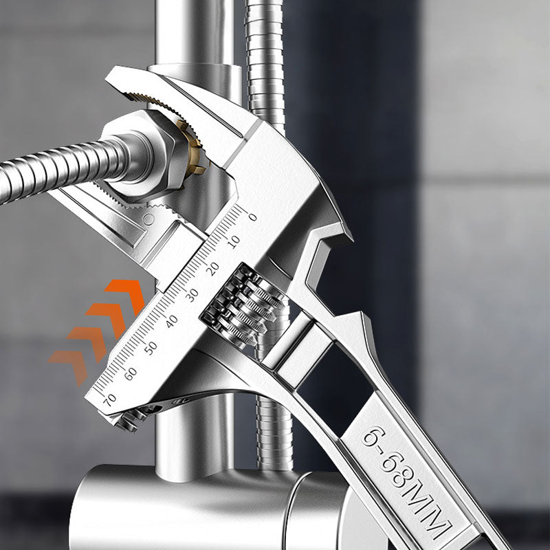 Reversible Sink Wrench With 6-68mm Jaw Opening