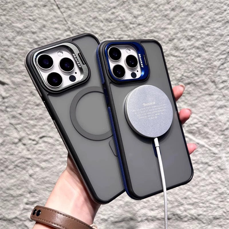 🔥2025 NEW SALES - 50% OFF🔥Magnetic Phone Case with Lens Bracket for iPhone Series