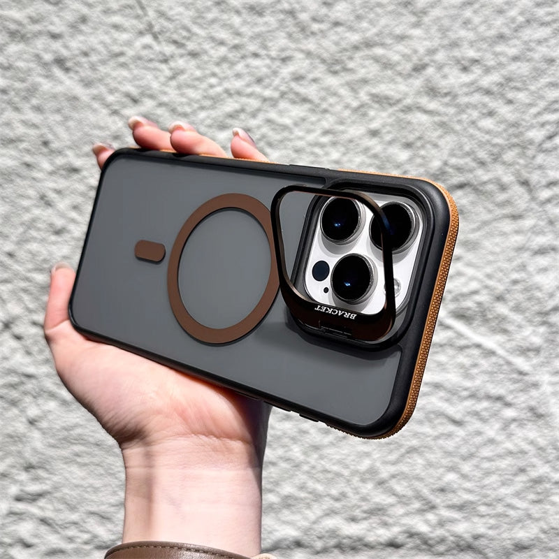 🔥2025 NEW SALES - 50% OFF🔥Magnetic Phone Case with Lens Bracket for iPhone Series