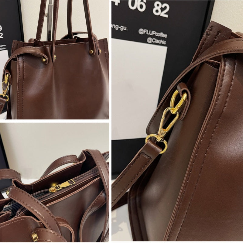 🔥 50% OFF🔥Elegant Vintage Large Capacity Adjustable Shoulder Bag