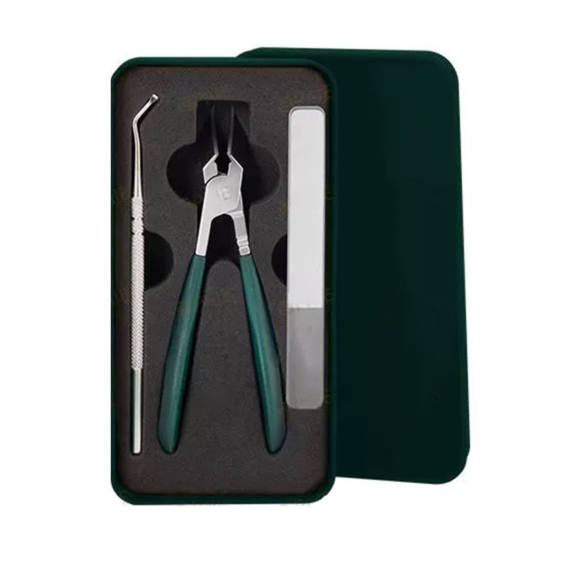 🔥Hot Sale 50%🔥 Anti-Splash 25° Slant Edge Nail Clipper 3-Piece Set