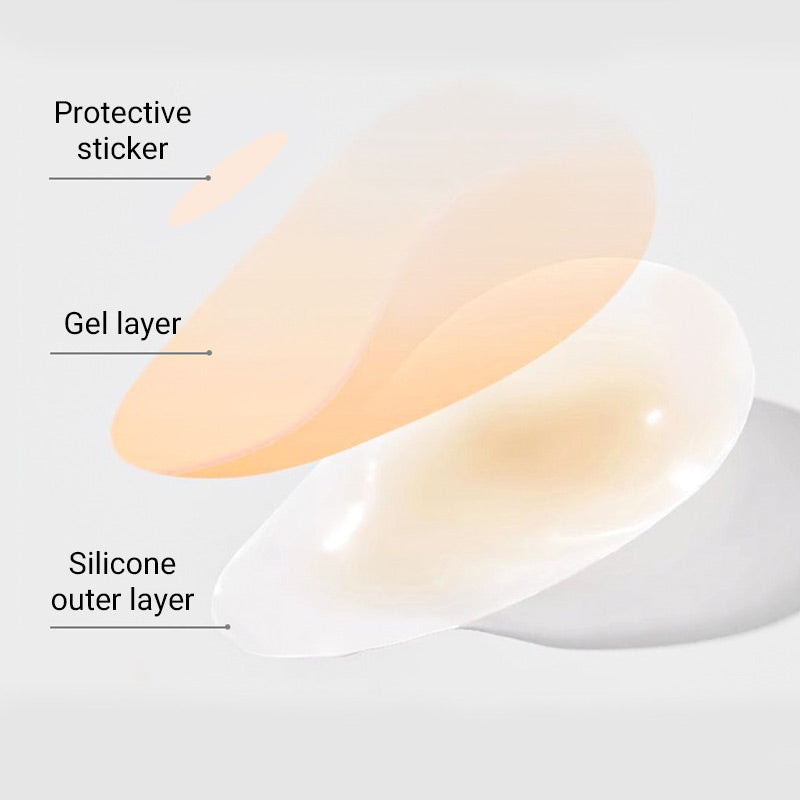 š§Waterdrop Shape Lift Bra | Seamless Silicone Adhesive for Plus Size Support, Strapless Dress Wear