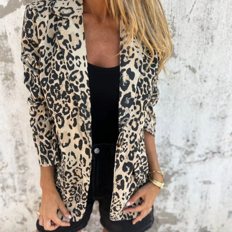 🔥Super Specials-70%OFF🔥Women's Fashion Leopard Print Blazer