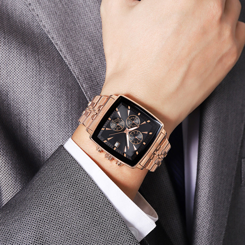 ⌚ 54% Off High-End Business Watches 💎 Men’s Multifunctional Waterproof Quartz Watch