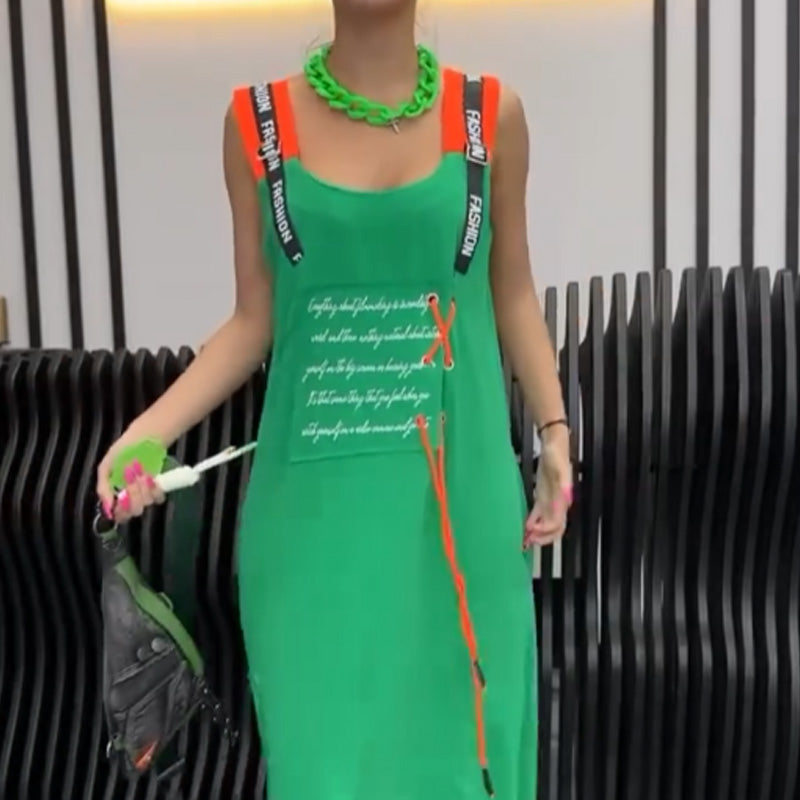 💕Big price reduction💕Women's Casual Printed Sleeveless Dress