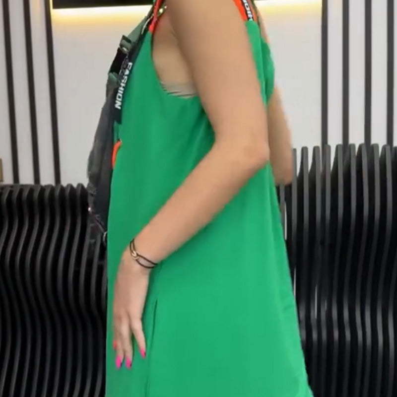 💕Big price reduction💕Women's Casual Printed Sleeveless Dress