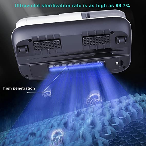 🌿 Allergy-tested: 🛏️ HF device removes mites from mattresses & carpets