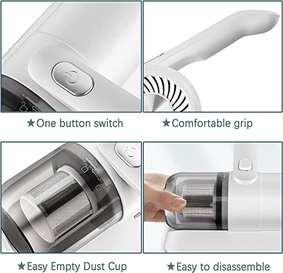 🌿 Allergy-tested: 🛏️ HF device removes mites from mattresses & carpets