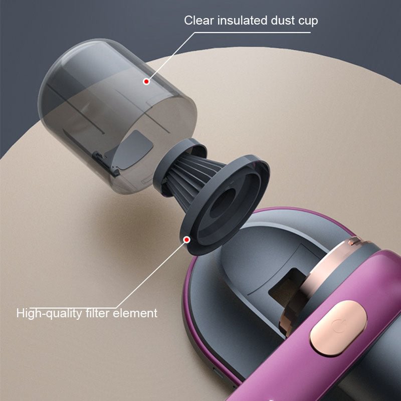🌿 Allergy-tested: 🛏️ HF device removes mites from mattresses & carpets