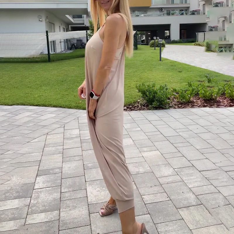 💗Summer Specials✨Casual Off-Shoulder Top Jumpsuit
