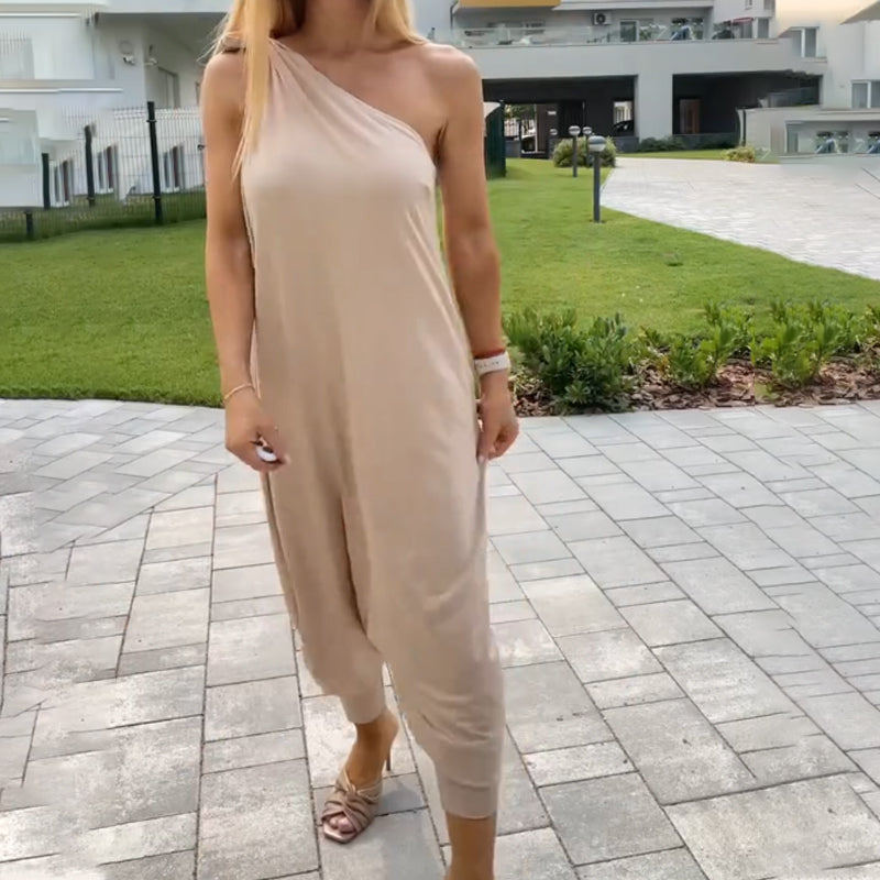 💗Summer Specials✨Casual Off-Shoulder Top Jumpsuit