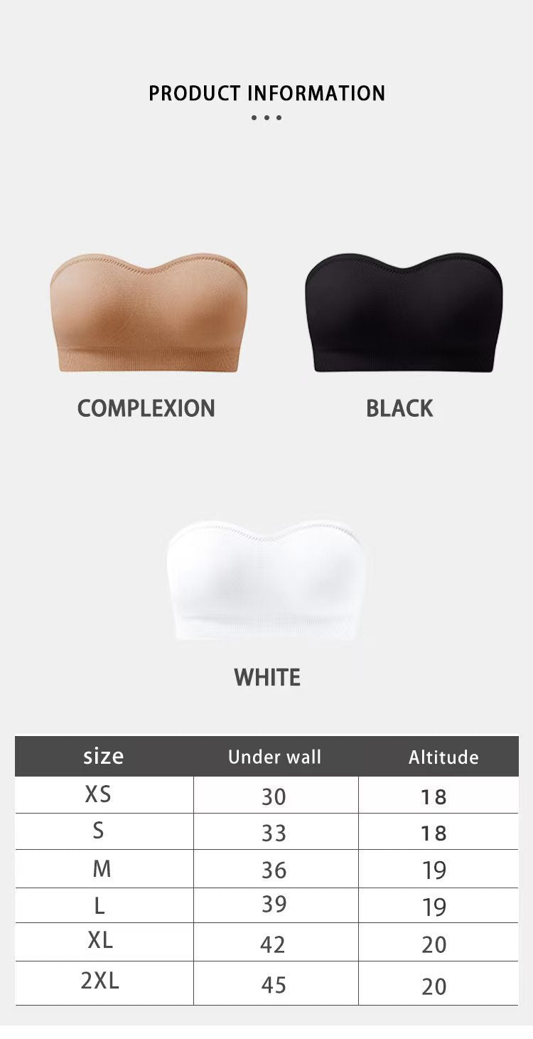 💜LAST DAY - BUY 1 GET 1 FREE💜Strapless Wireless Bra