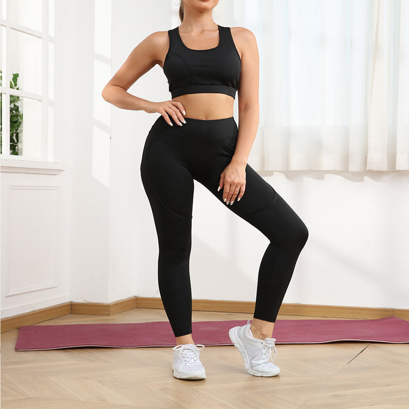 ⏳Time-limited Special⏰Women’s High Support Sports Bra & Butt Lifting Leggings (2-Piece Set)