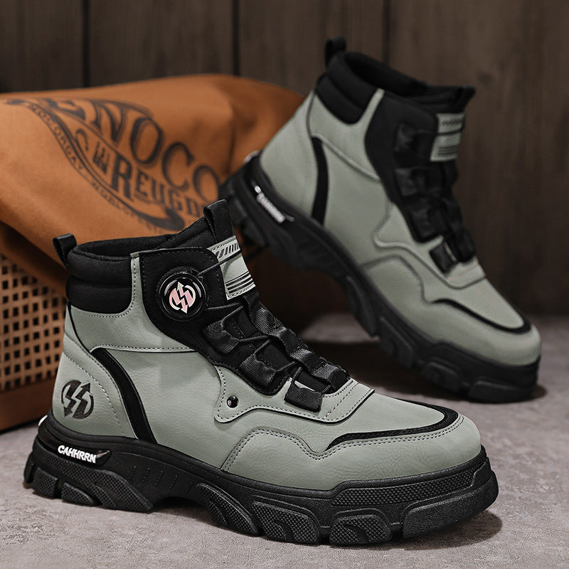 ⏳Time-limited Special⏰Men's PU Leather Non-Slip Boots
