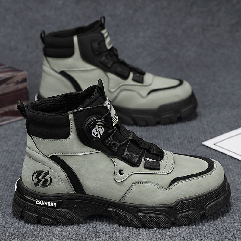 ⏳Time-limited Special⏰Men's PU Leather Non-Slip Boots