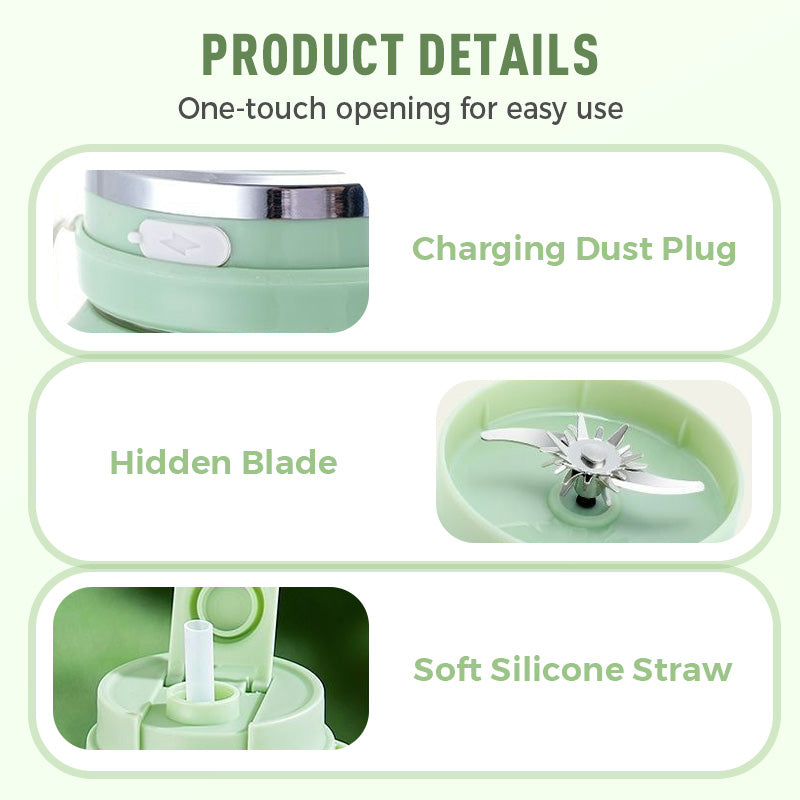 🔥LAATSTE DAG ACTIE - 50% KORTING🔥Draagbare, draadloze sapcentrifuge met grote capaciteit🍑🍌