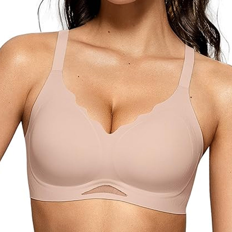 Women’s Comfortable Wire-Free Push Up Bra