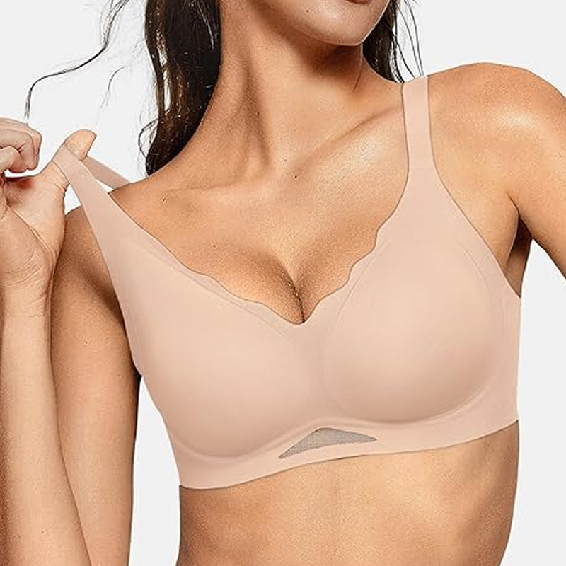 Women’s Comfortable Wire-Free Push Up Bra