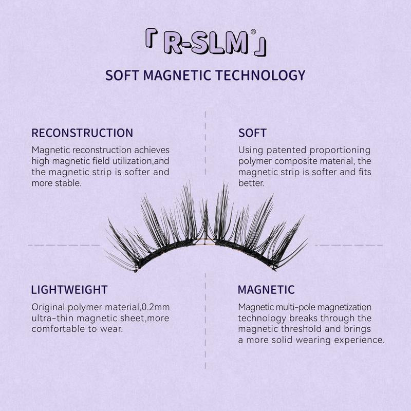 Adhesive Free Long Lasting Soft Magnetic False Eyelash