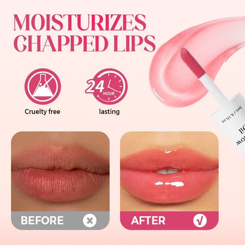 🍓Buy 2 get 1 free🌸Fruity and floral moisturizing lip oil