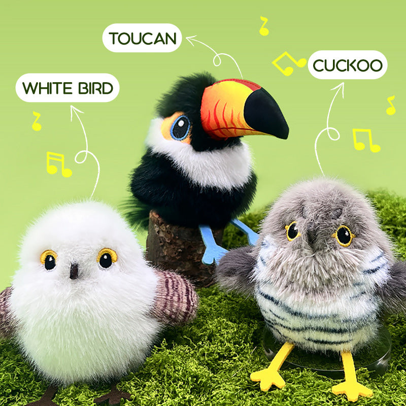 🎁🐱Lifelike Bird-Shaped Interactive Cat Toy