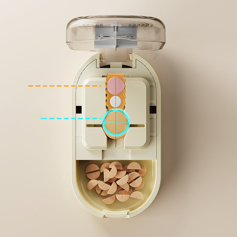 Compact and Precise Pill Cutter