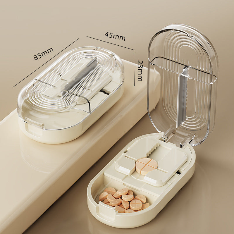 Compact and Precise Pill Cutter