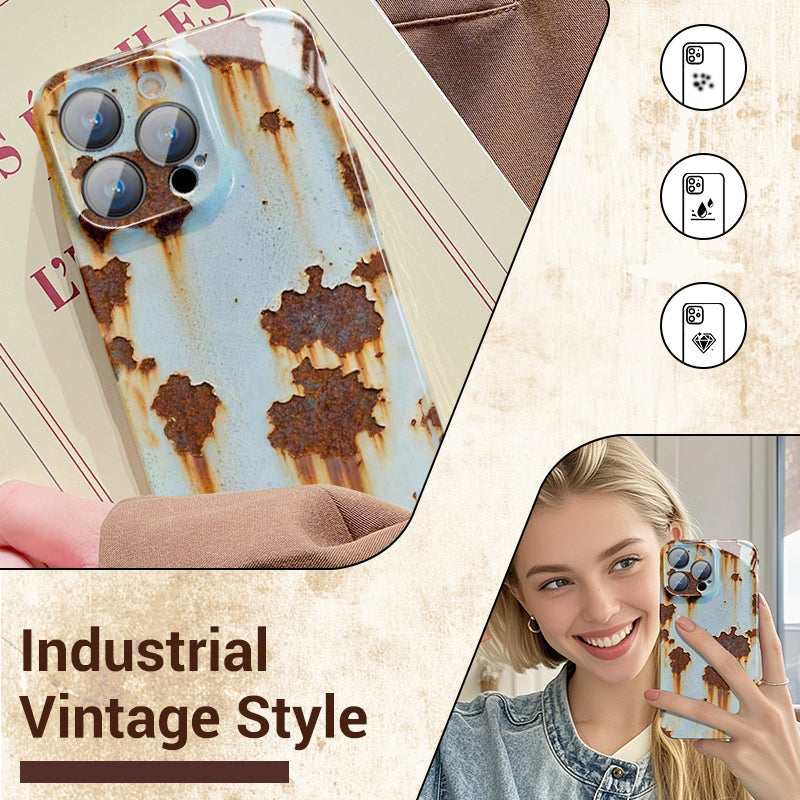 💗LAST DAY PROMOTION - 50%OFF💗Vintage Rust Hard Case For iPhone