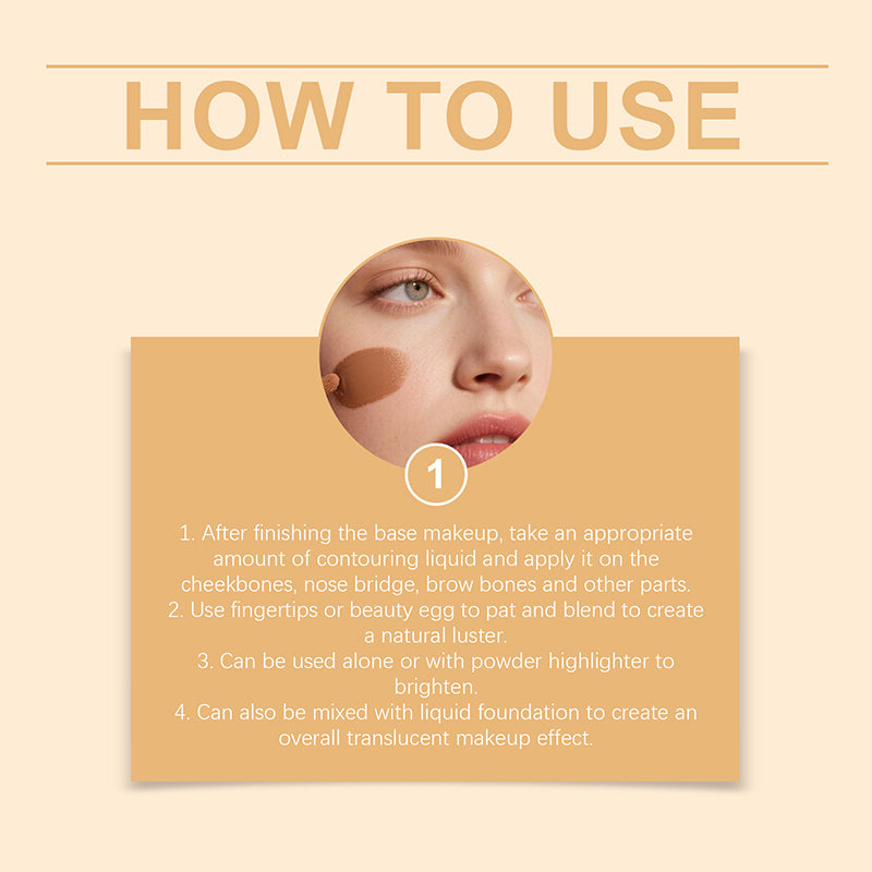 Highlighting Brightening Contour Liquid