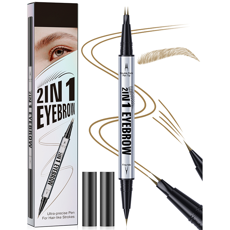 2-in-1 Waterproof Eyebrow Pen