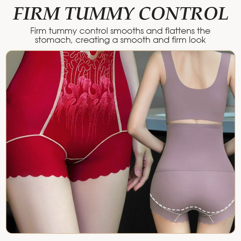 Bauchweg-Shorts mit hoher Taille für Damen