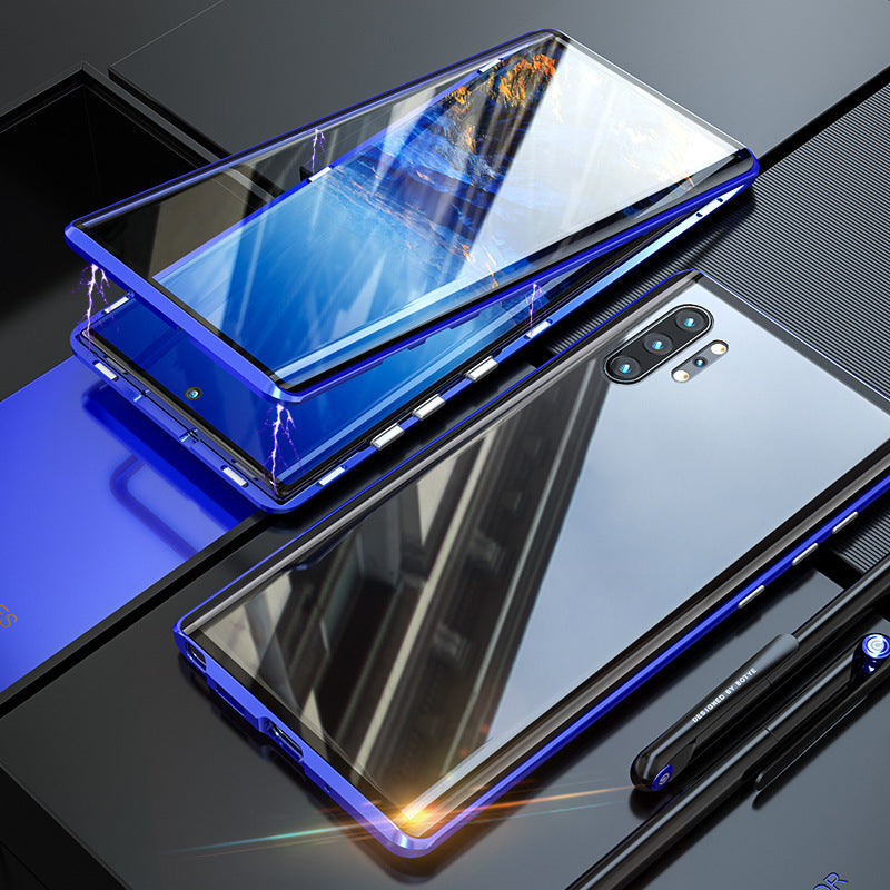⏳Begrenzte Zeit 50% Rabatt💥Magnetisches gehärtetes Glas Doppelseitige Handyhülle für Samsung