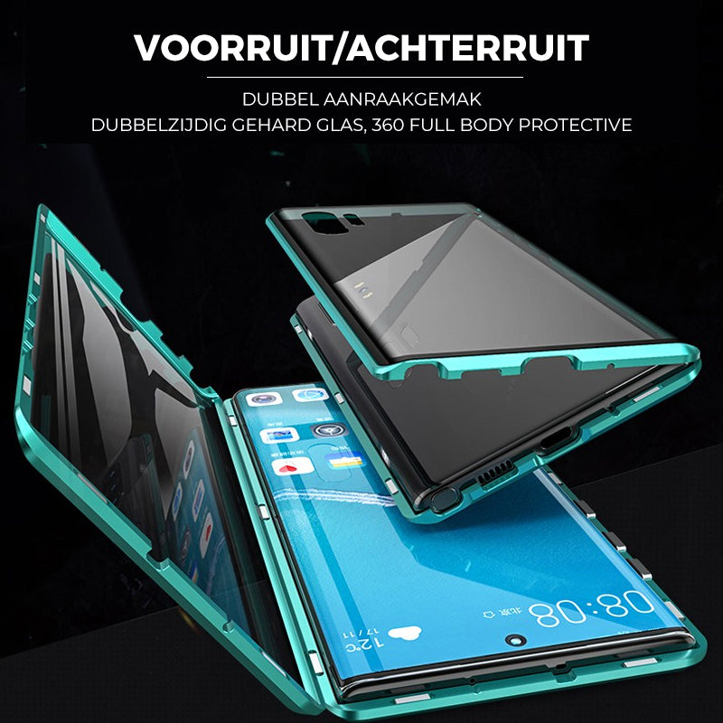 ⏳Begrenzte Zeit 50% Rabatt💥Magnetisches gehärtetes Glas Doppelseitige Handyhülle für Samsung